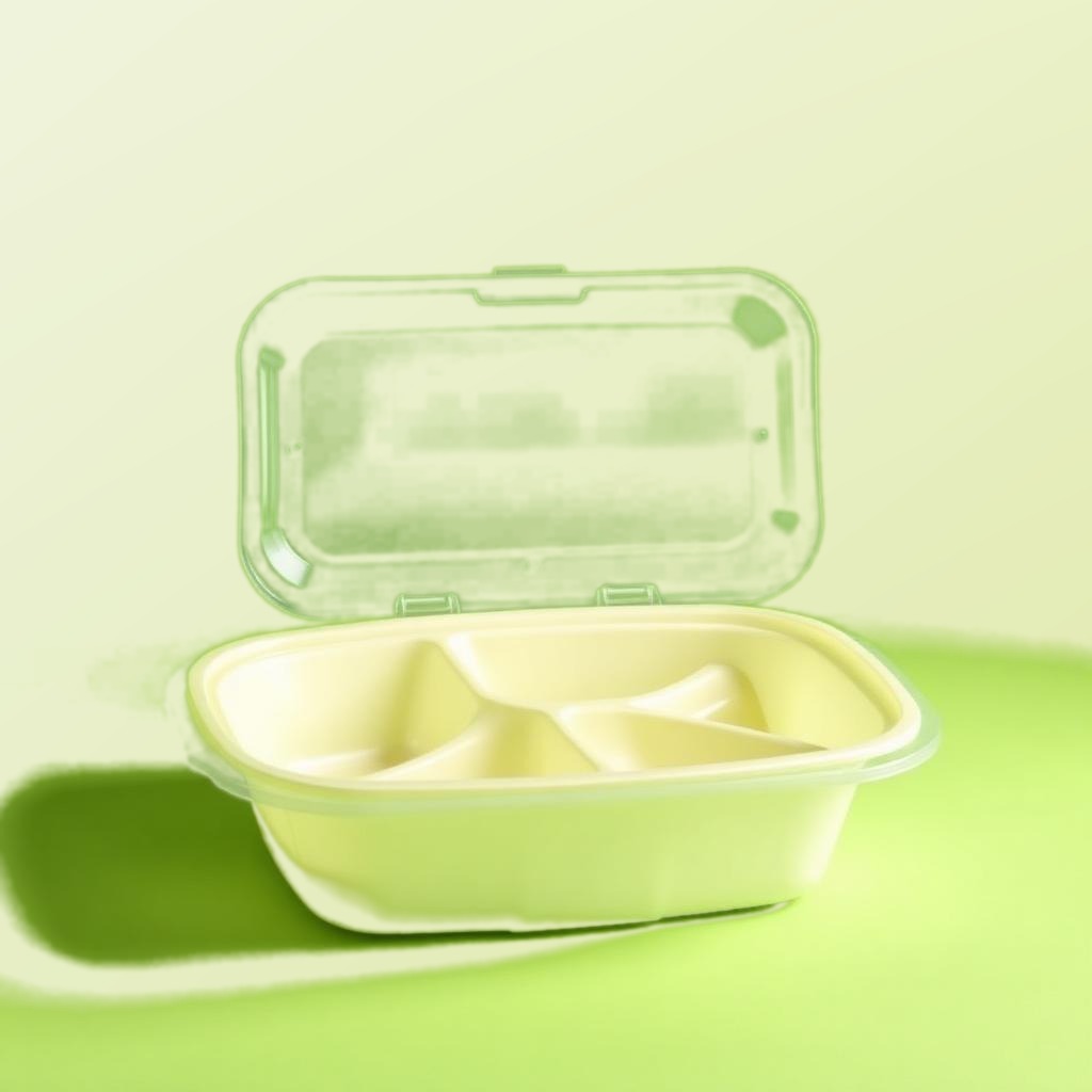 3 Compartment Meal Tray