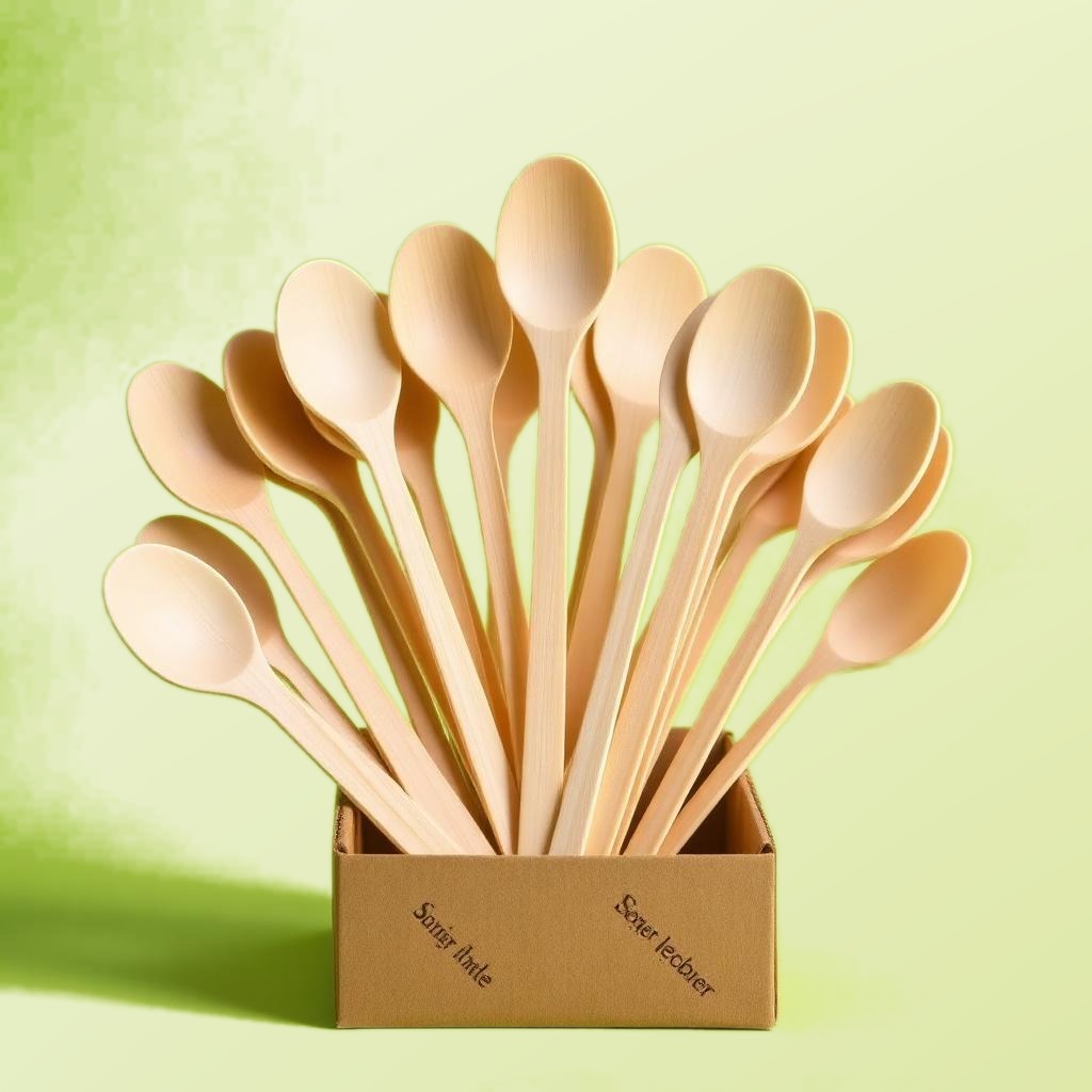 Wooden Spoons (Box of 100)